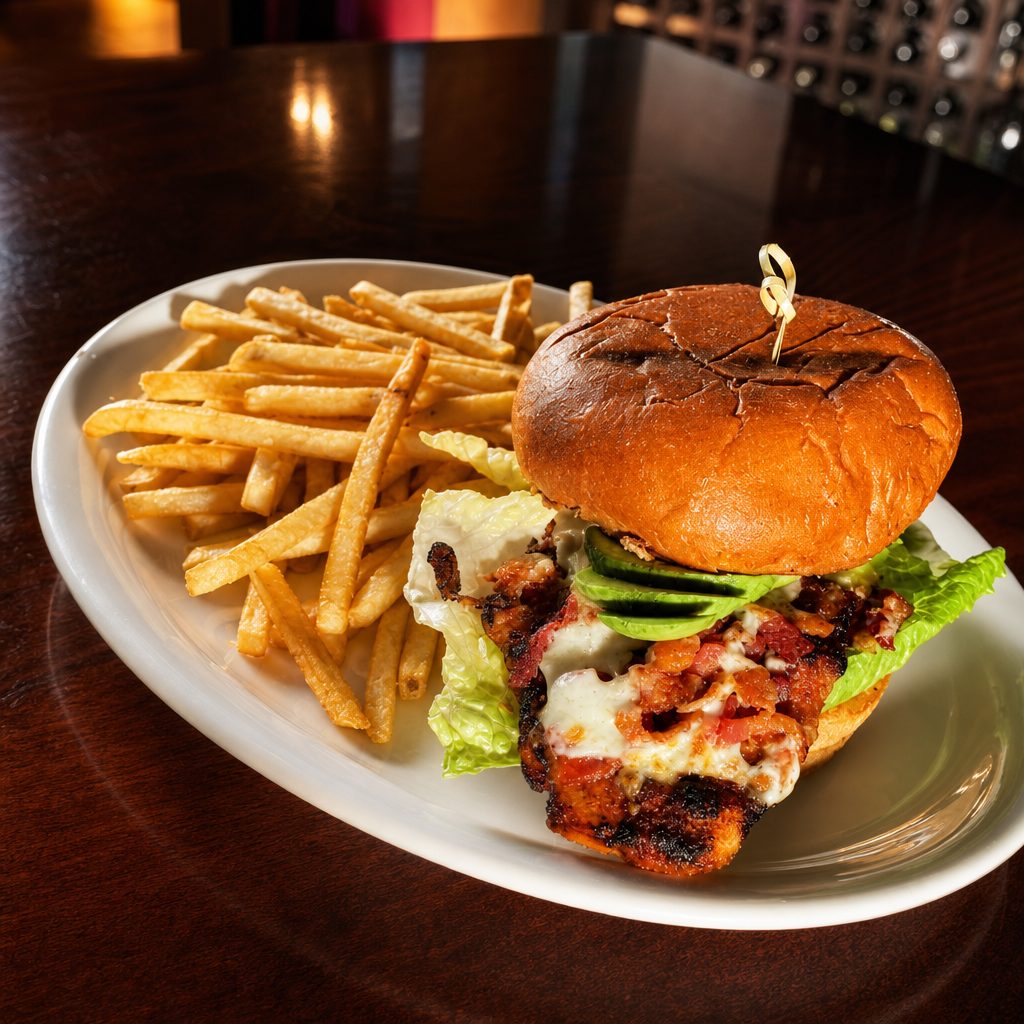 The Original Blackened Chicken Sandwich.