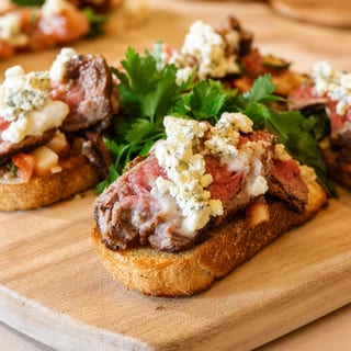 Tommy V's Filet Mignon Bruschetta