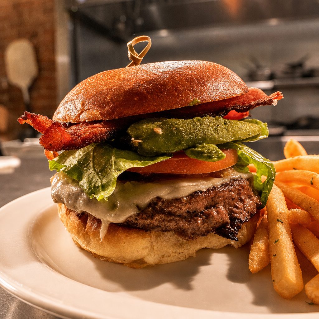 Aaron's Burger.