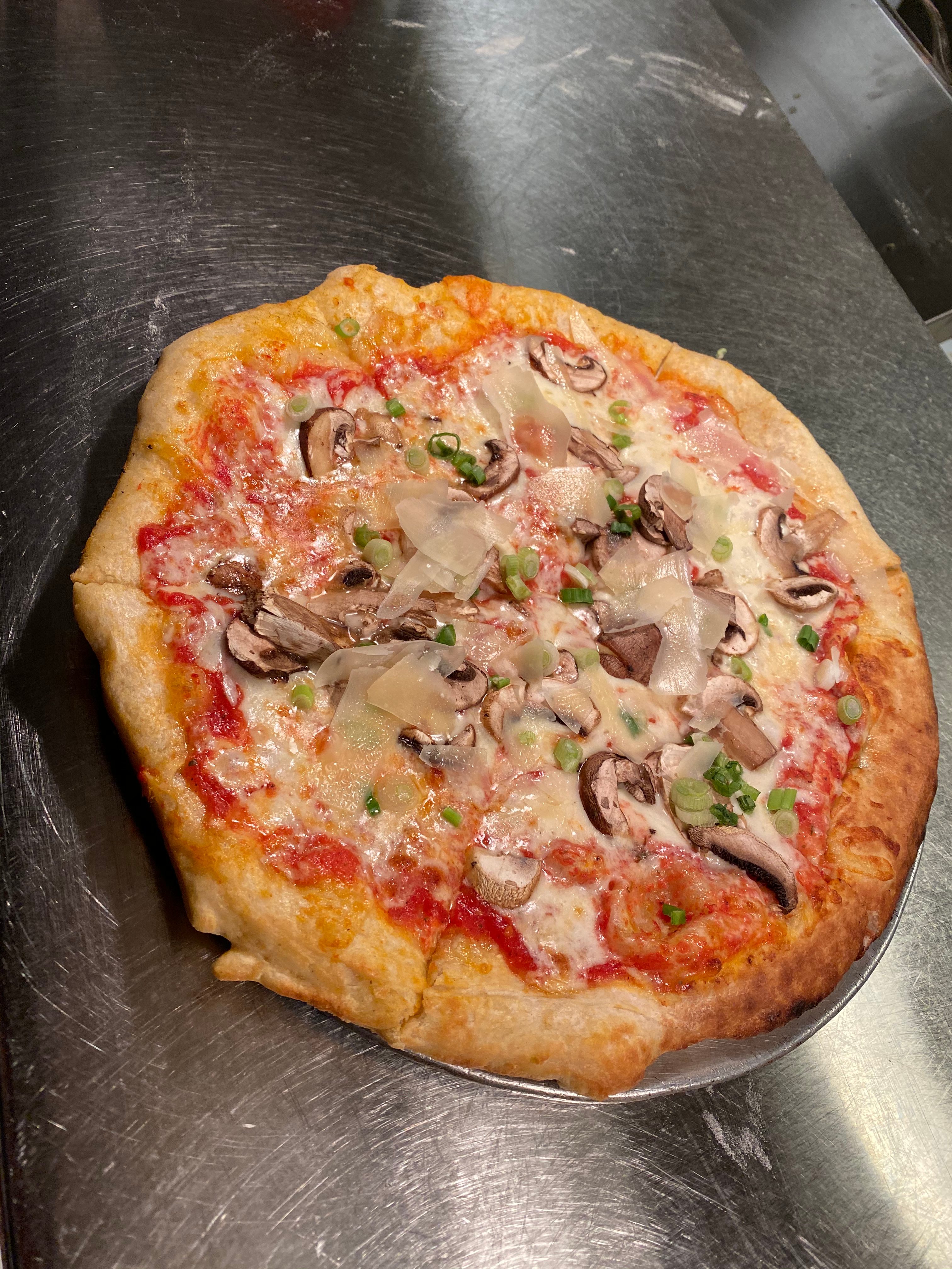 Wild Mushroom Pizza.